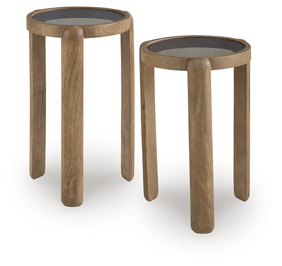 Jossor Accent Table Set (2/CN)