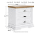 Ashbryn California King Panel Storage Bed with Mirrored Dresser and Nightstand