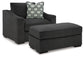 Wryenlynn Chair and Ottoman