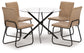 Pharwynn Dining Table and 4 Chairs