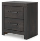 Hollivern Full Panel Bed with Mirrored Dresser and Nightstand