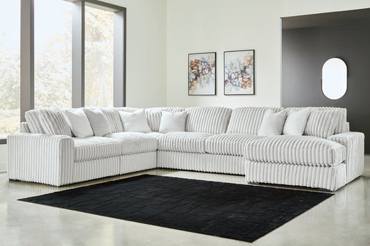Stupendous 6-Piece Sectional with Chaise