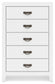 Binterglen Queen Panel Bed, Dresser, Mirror, Chest and Nightstand