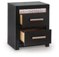 Shoralli Two Drawer Night Stand