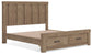 Garistyn King Panel Storage Bed, Dresser, Mirror, Chest and Nightstand