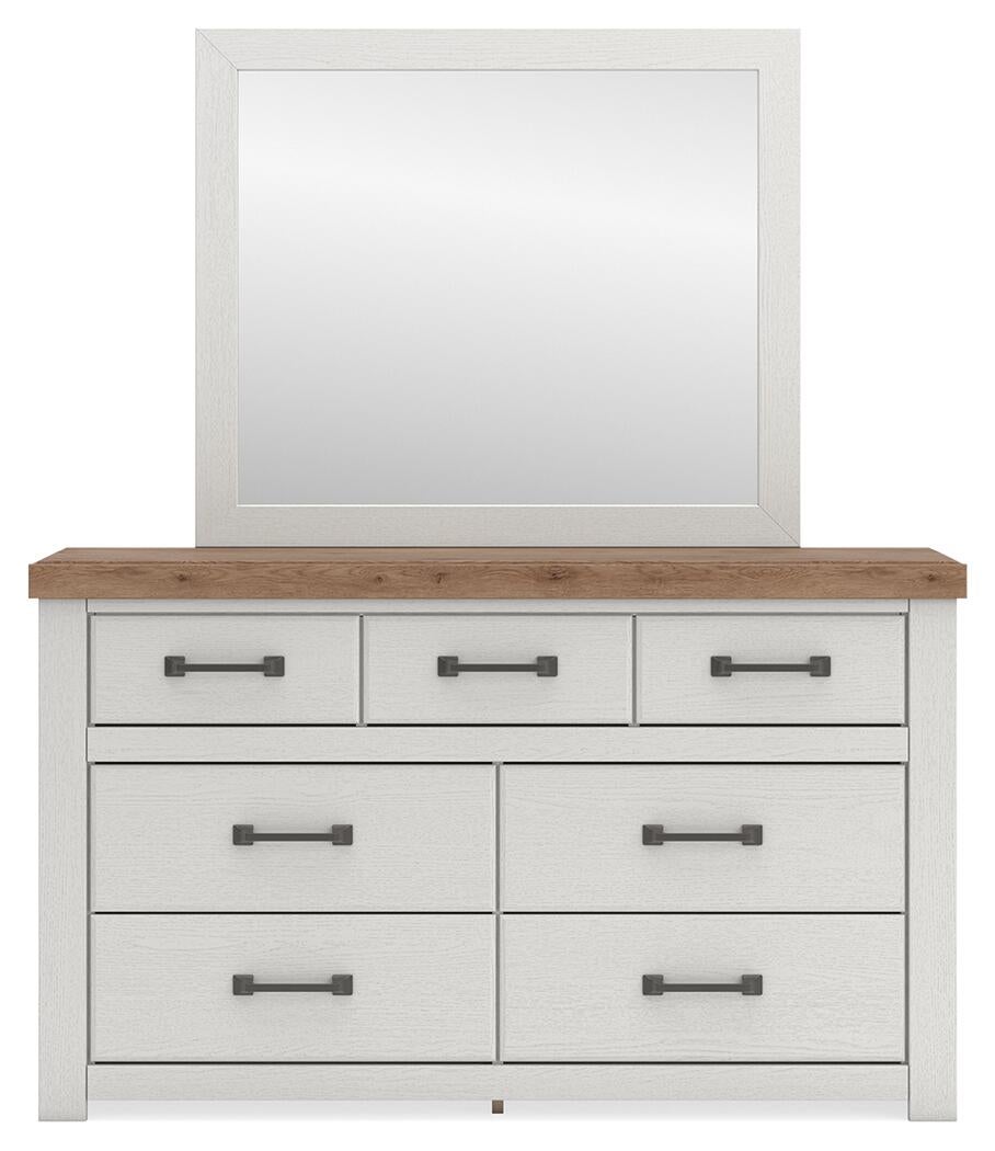 Savonport Full Panel Storage Bed, Dresser, Mirror, Chest and Nightstand