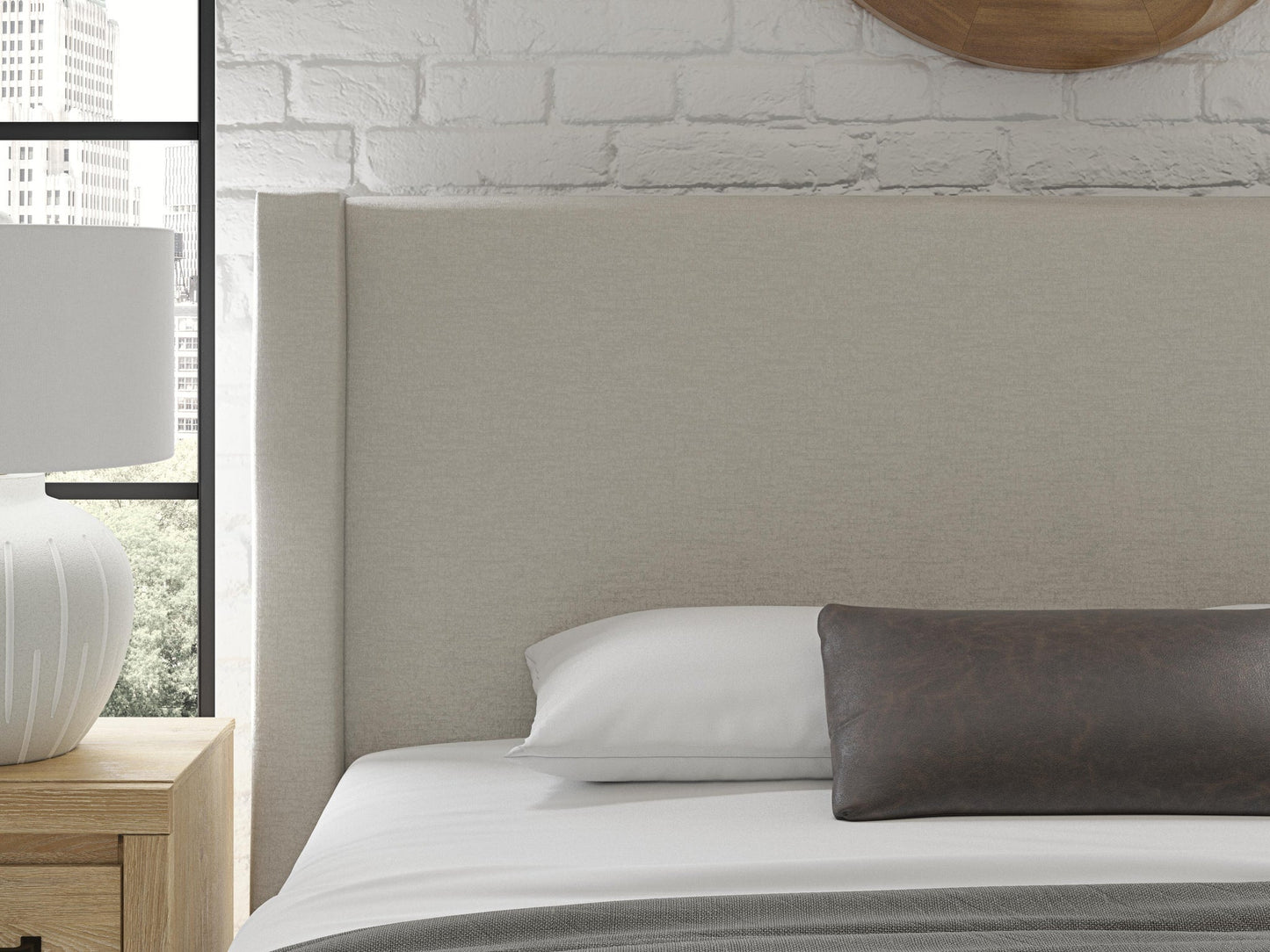 Brozmont King Upholstered Storage Bed